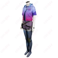 VALORANT クローヴ コスプレ衣装 ストリート感とダークさを両立し小物まで充実 - 2枚目の画像（サムネイル）