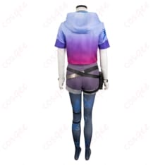VALORANT クローヴ コスプレ衣装 ストリート感とダークさを両立し小物まで充実 - 3枚目の画像（サムネイル）