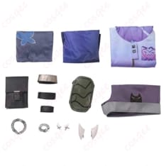 VALORANT クローヴ コスプレ衣装 ストリート感とダークさを両立し小物まで充実 - 6枚目の画像（サムネイル）