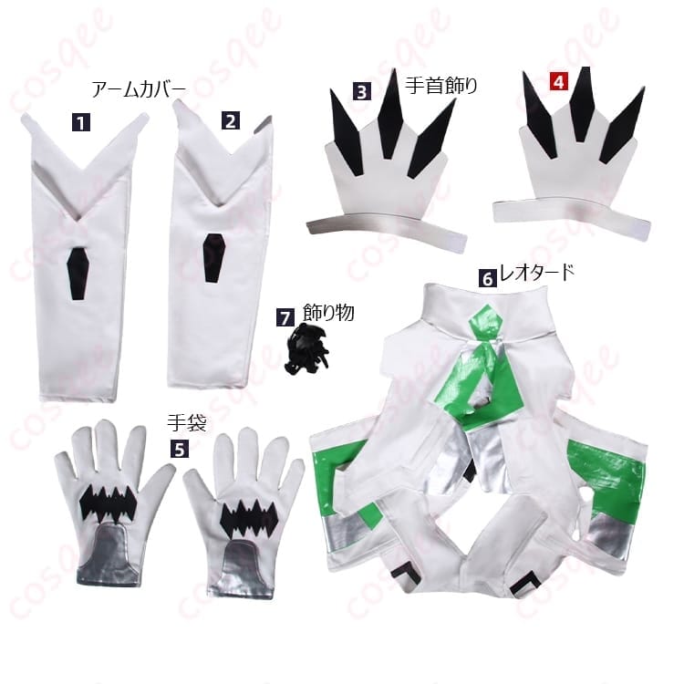 ベール（グリーンハート）女神スタイルのコスプレ衣装 写真映えする上品シルエット - 4枚目の画像