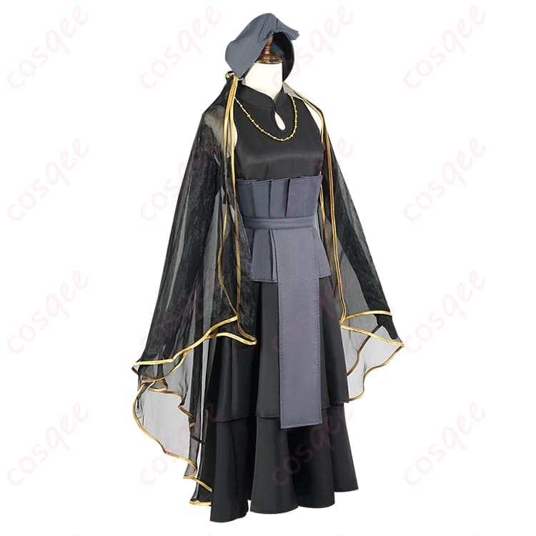 NARUTO 日向ヒナタの純白ウェディングを清楚に纏うコスプレ衣装 - 2枚目の画像