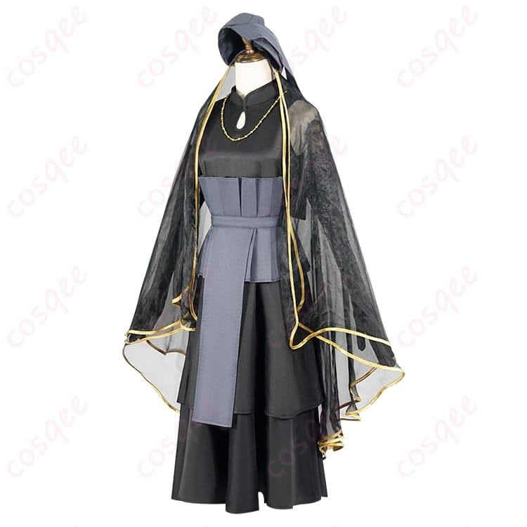 NARUTO 日向ヒナタの純白ウェディングを清楚に纏うコスプレ衣装 - 3枚目の画像