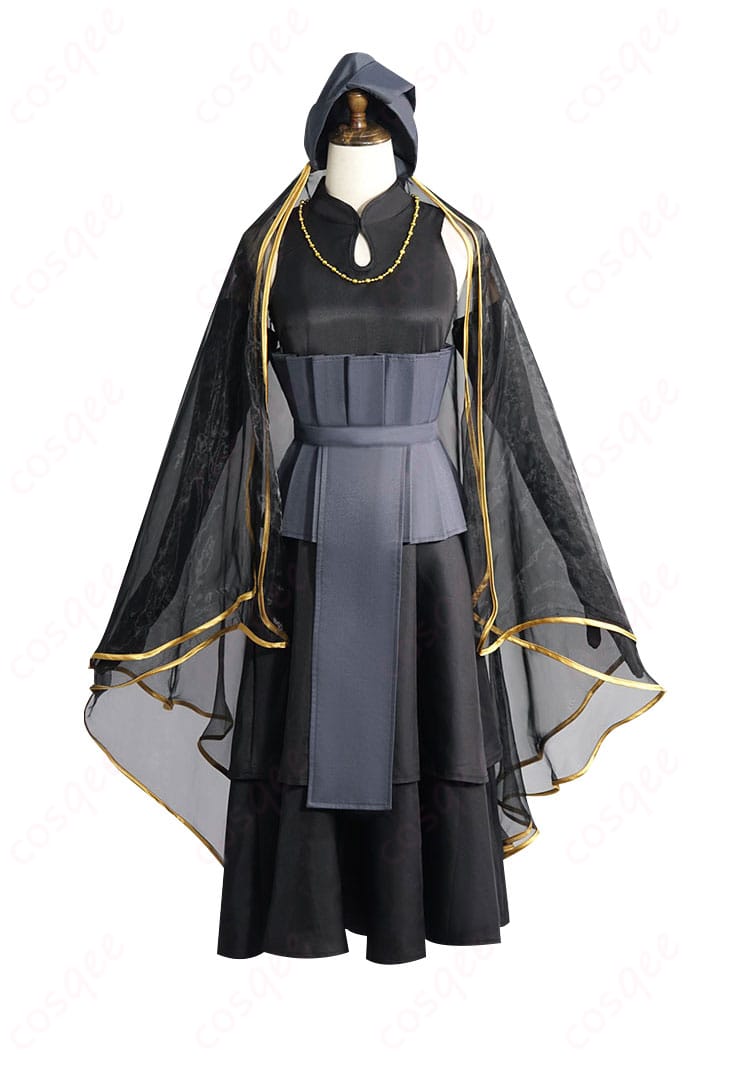 NARUTO -ナルト- 日向ヒナタ ウェディングドレスコスプレ衣装の正面画像。高精度で忠実に再現されたデザイン。