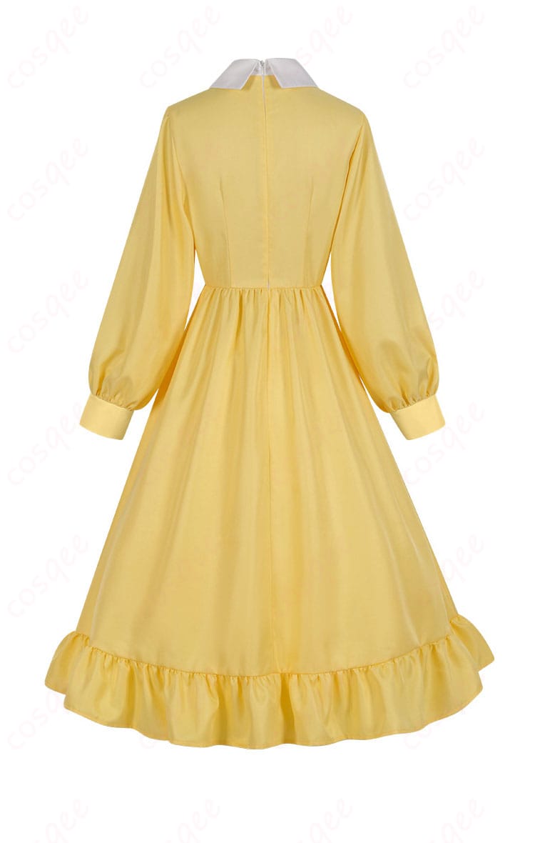 ハウルの動く城 ソフィー・ハッター コスプレ衣装の背面画像。完璧な仕上がり。