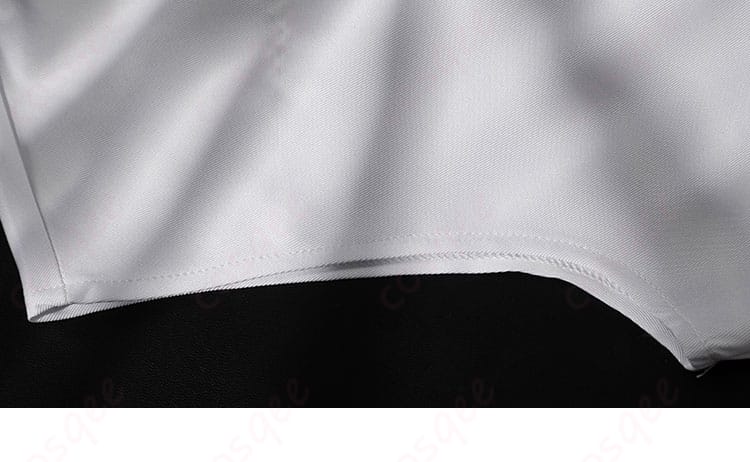 セバスチャン・ミカエリス コスプレ衣装の袖口ディテール。上品な仕上がりの袖口装飾。