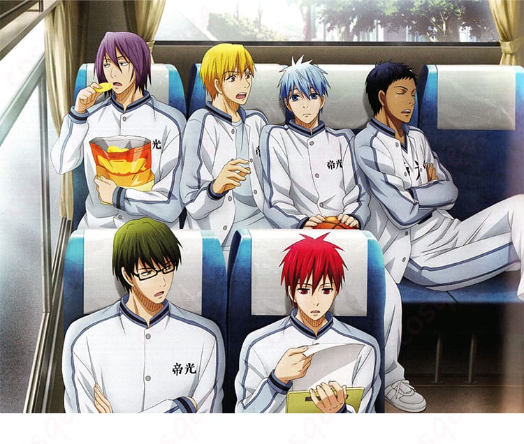 黒子のバスケ 黒子テツヤ コスプレ衣装 役柄イメージ画像