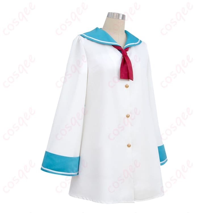 ATRI アトリの清楚マリンなセーラーワンピースで爽やかに映えるコスプレ衣装 - 2枚目の画像