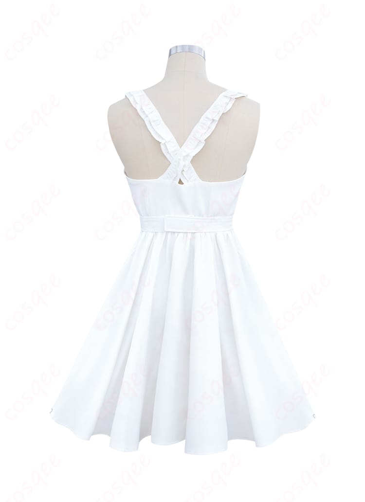 デート・ア・ライブV 崇宮澪 コスプレ衣装 背面画像 精霊衣装の美しいバックスタイルと完成度の高いデザイン