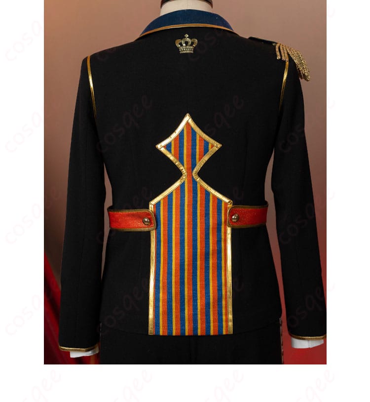 背面装飾のディテール、TRIP衣装にふさわしい美しいデザイン