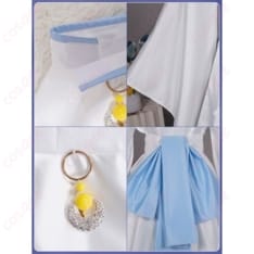 かみちゃまかりん 九条和音の神化スタイルを上品に再現した清楚コスプレ衣装 - 4枚目の画像（サムネイル）