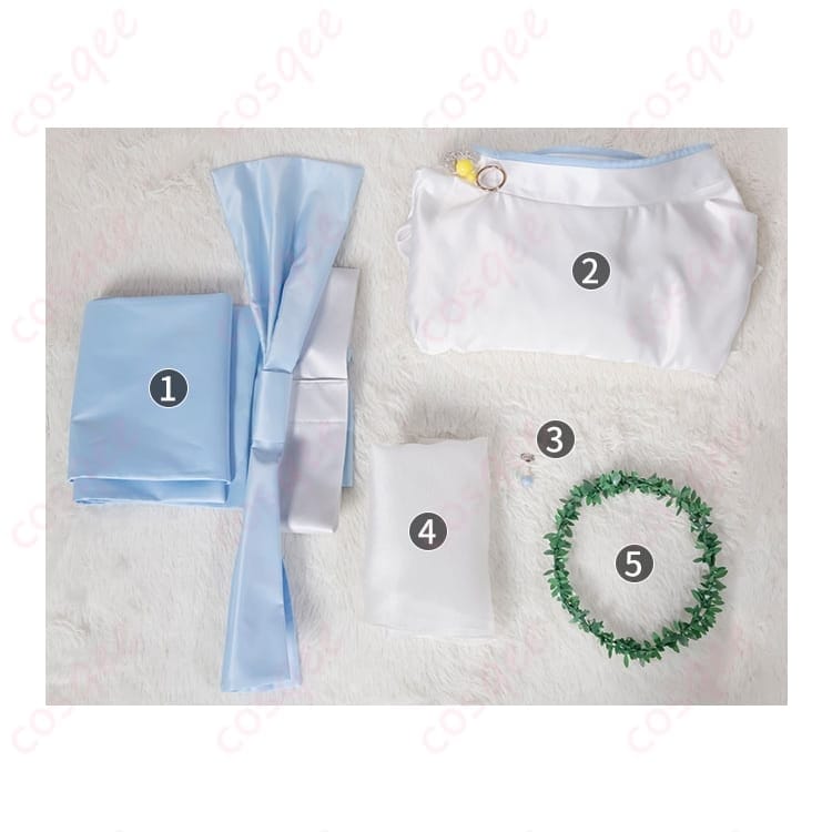 かみちゃまかりん 九条和音の神化スタイルを上品に再現した清楚コスプレ衣装 - 5枚目の画像