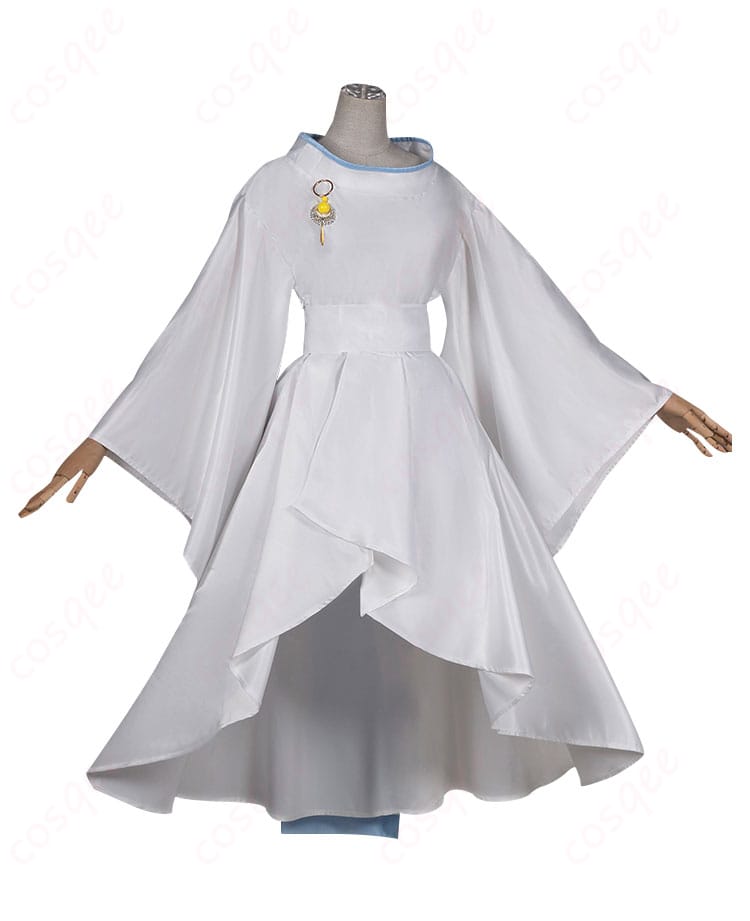 九条和音 コスプレ衣装(神化衣装)の側面、立体的なシルエットとディテール。