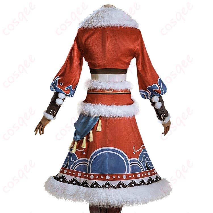 第五人格 バーメイド デミ・バーボン SSR夜光杯 コスプレ衣装 豪華刺繍と小物充実で写真映え抜群 - 3枚目の画像