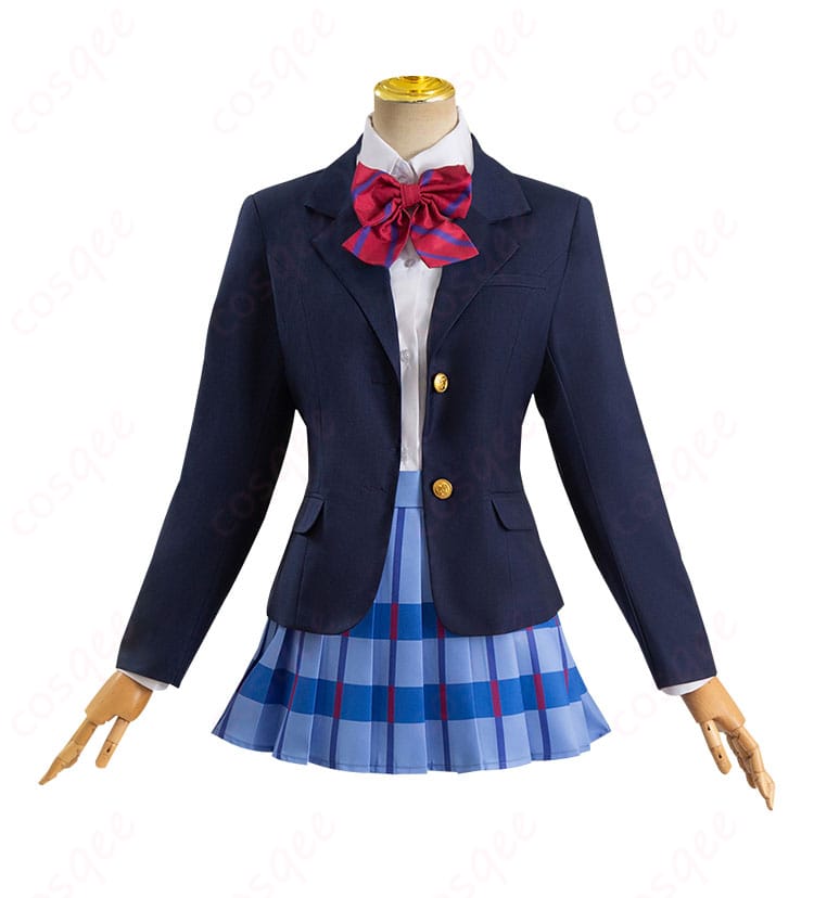 ラブライブ! コスプレ衣装 赤い蝶ネクタイのディテール