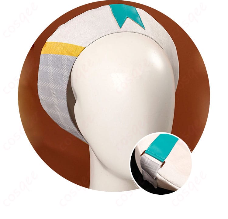 初音ミク コスプレ衣装 ファンファントリップ 帽子アクセサリーの細部