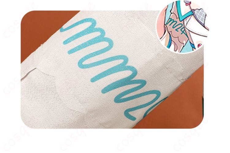 初音ミク コスプレ衣装 ファンファントリップ 衣袖装飾細部