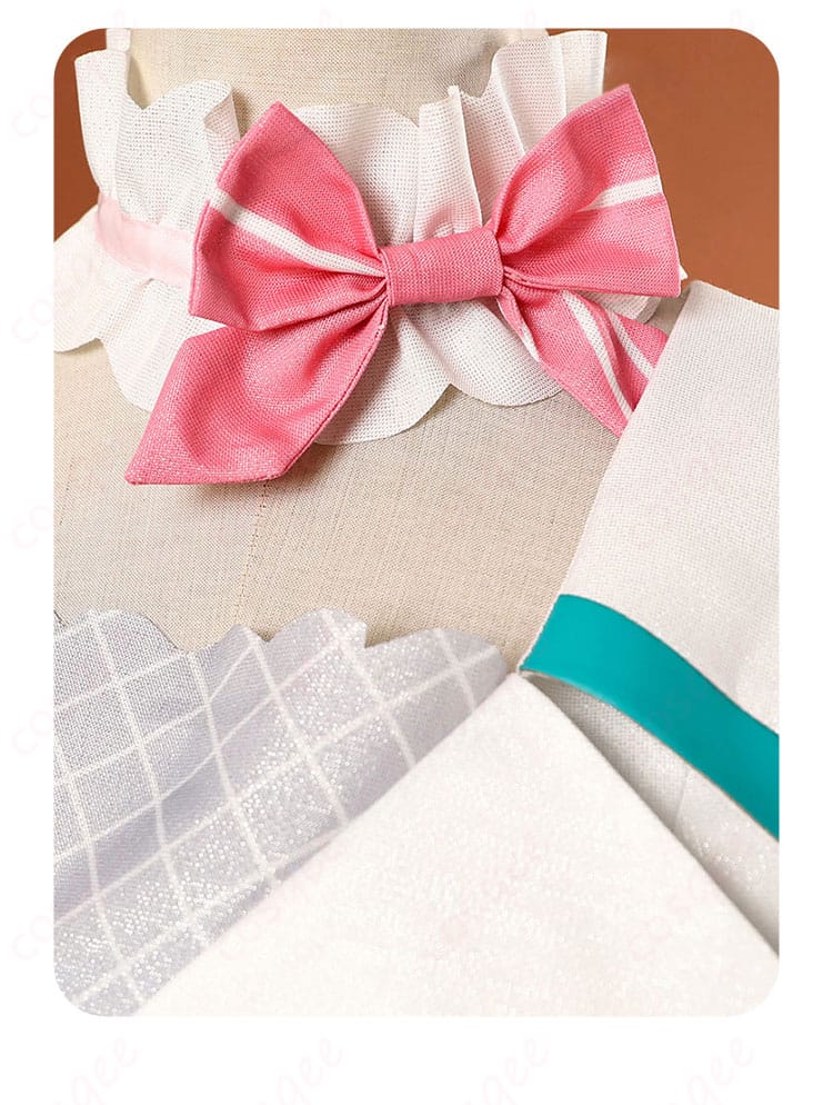 初音ミク コスプレ衣装 ファンファントリップ 蝶ネクタイ装飾細部