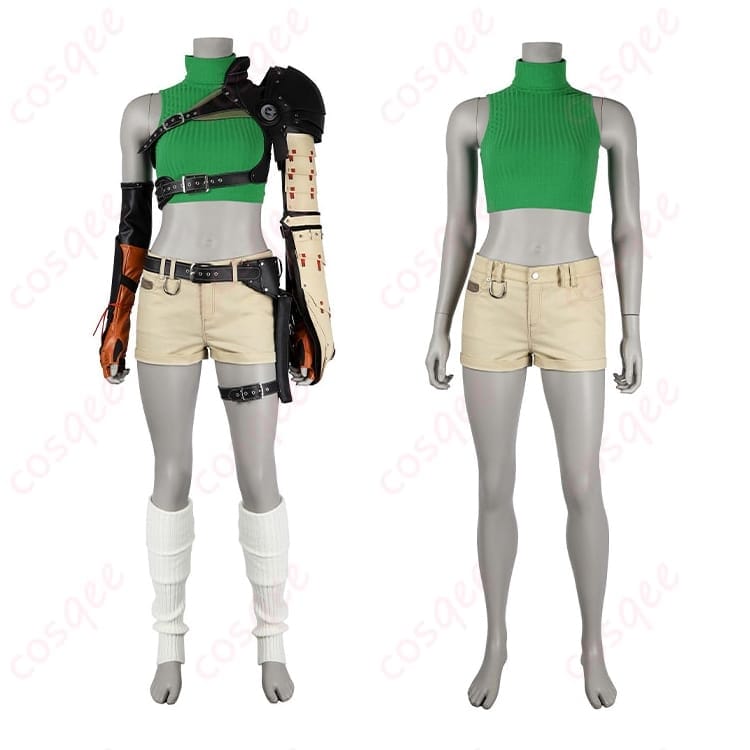 FF7 リバースのユフィになりきる忍び系スポーティー衣装｜動きやすく写真映えする一着 - 4枚目の画像