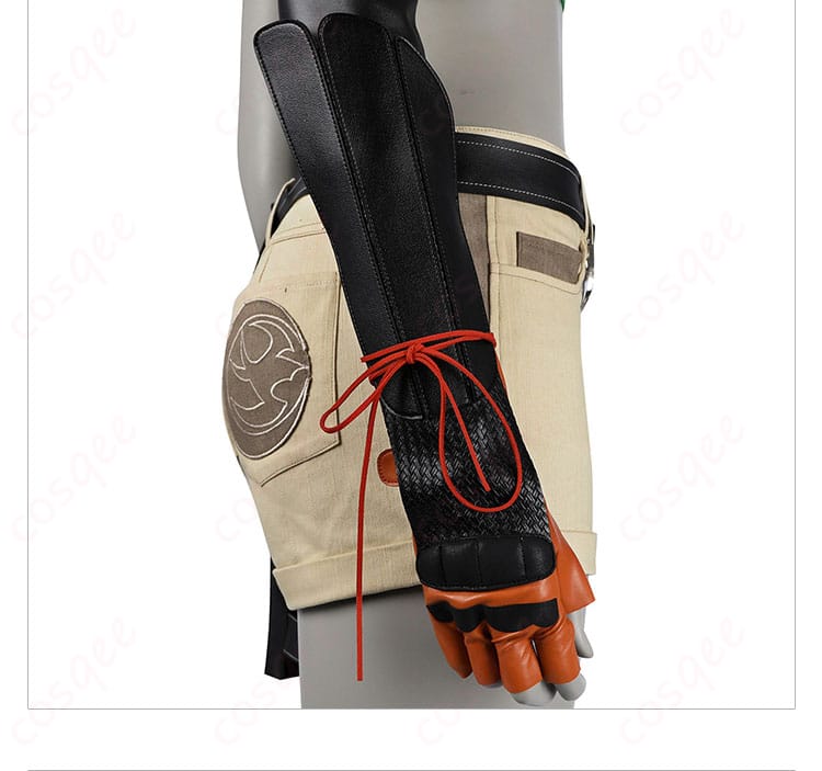 ユフィ・キサラギの手袋部分の装飾ディテール、完璧な再現度。