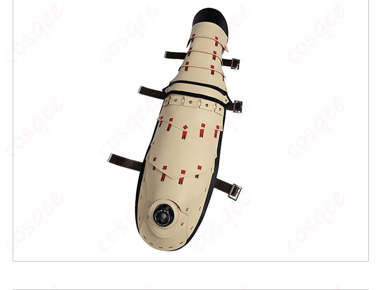 腕のアーマー装飾ディテール、ユフィ・キサラギコスプレ衣装の特徴的なパーツ。