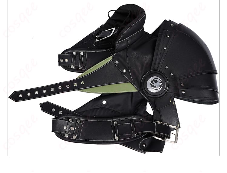 ユフィ・キサラギの肩アーマー装飾部分、精緻なデザインを忠実に再現。