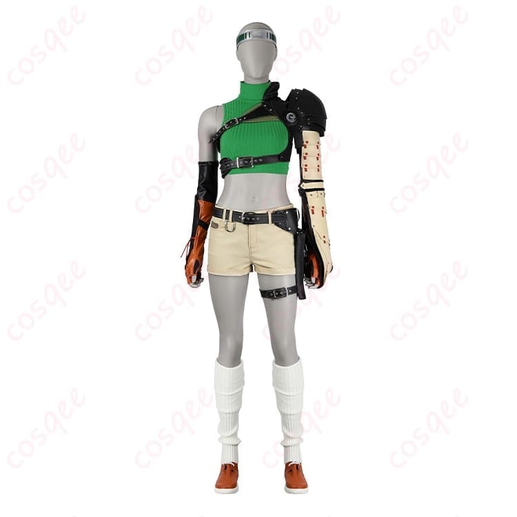 FF7 リバースのユフィになりきる忍び系スポーティー衣装｜動きやすく写真映えする一着 - 1枚目の画像