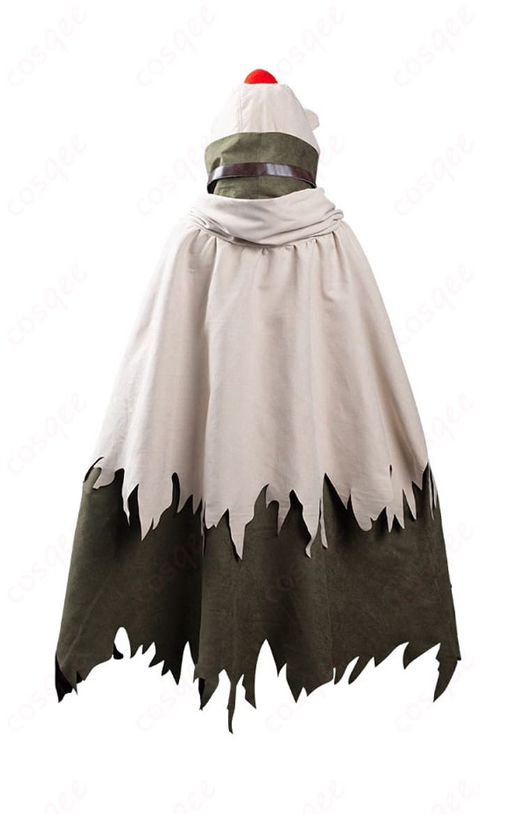 ユフィ・キサラギ コスプレ衣装の背面画像 - 服の後ろのディテールが見える