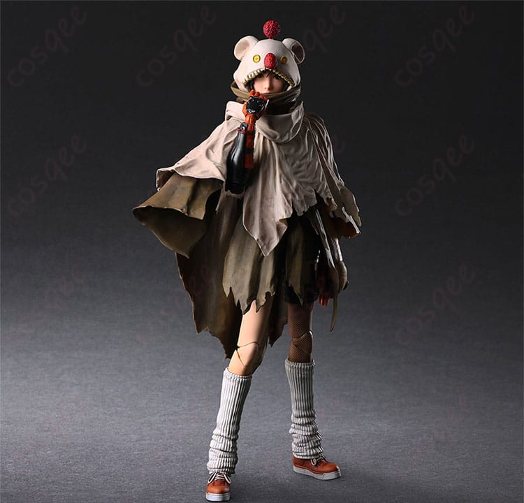 ユフィ・キサラギ コスプレ衣装の全身画像 - ファイナルファンタジーVII リメイクの忠実な再現