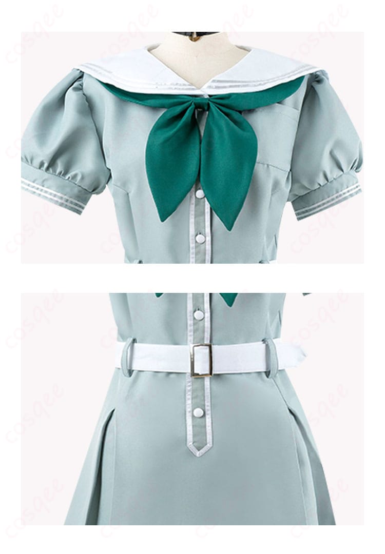 コスプレ衣装の装飾ディテール画像。精緻な刺繍と装飾が特徴的です。