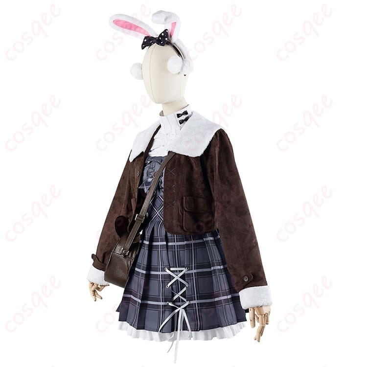 にじさんじ 天宮こころ あまよる遊園地デート風コスプレ衣装 小物まで可憐で写真映え - 4枚目の画像