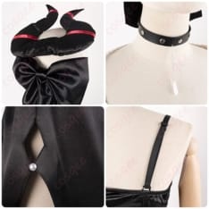 ブルーアーカイブ 鬼方カヨコのゴシックドレス風コスプレ｜光沢感で写真映えする上品シルエット - 6枚目の画像（サムネイル）