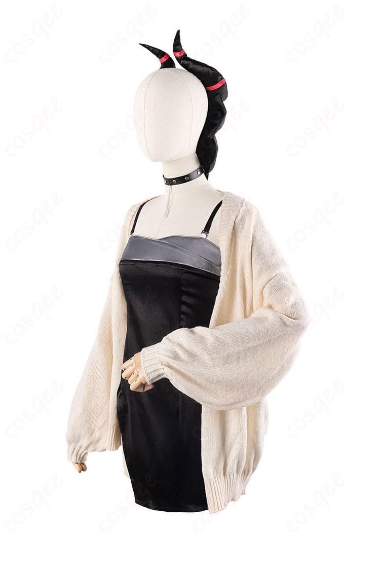 鬼方カヨコ コスプレ衣装の左側面詳細