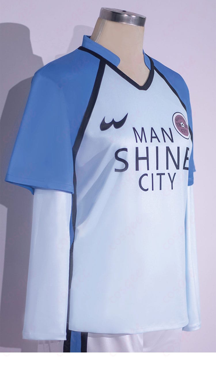 ブルーロック コスプレ衣装 サイドビュー 詳細画像