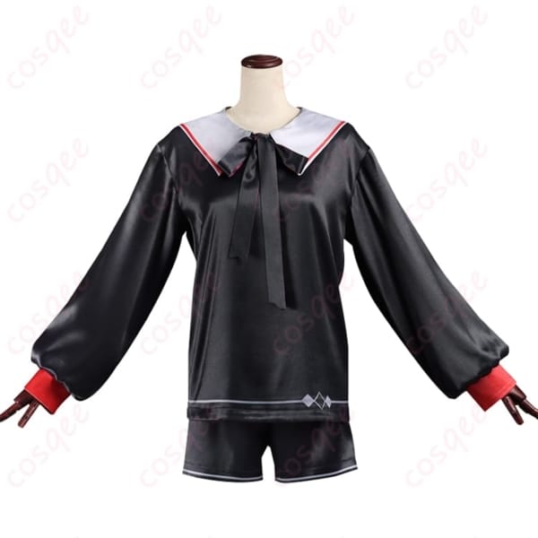 原神 召使（アルレッキーノ）幼少期コスプレ衣装 端正で上品なダークエレガントが映える一着