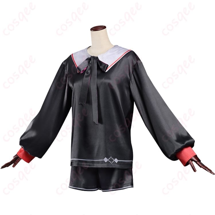 原神 召使（アルレッキーノ）幼少期コスプレ衣装 端正で上品なダークエレガントが映える一着 - 2枚目の画像