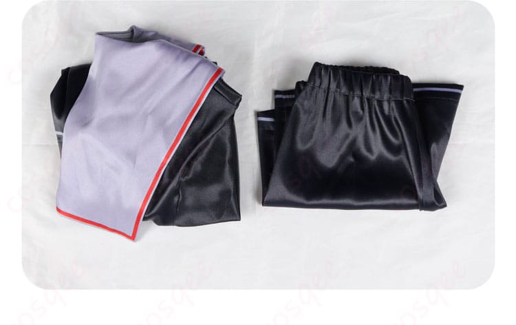 召使(アルレッキーノ)コスプレ衣装のセット内容。衣装の全体像をしっかりとチェックできます。