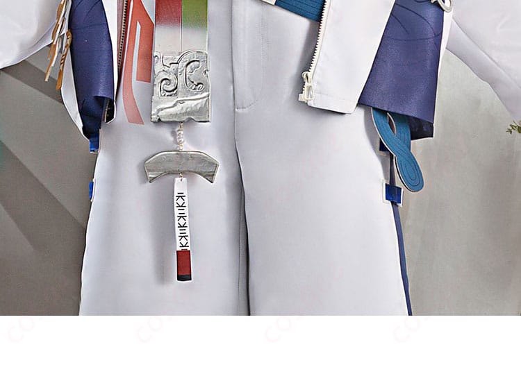 腰間のアクセサリーディテール - シュウ コスプレ衣装