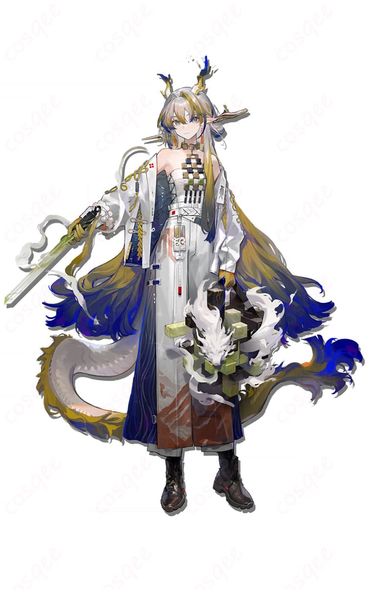 シュウ キャラクター コスプレ衣装の全身画像 - アークナイツ