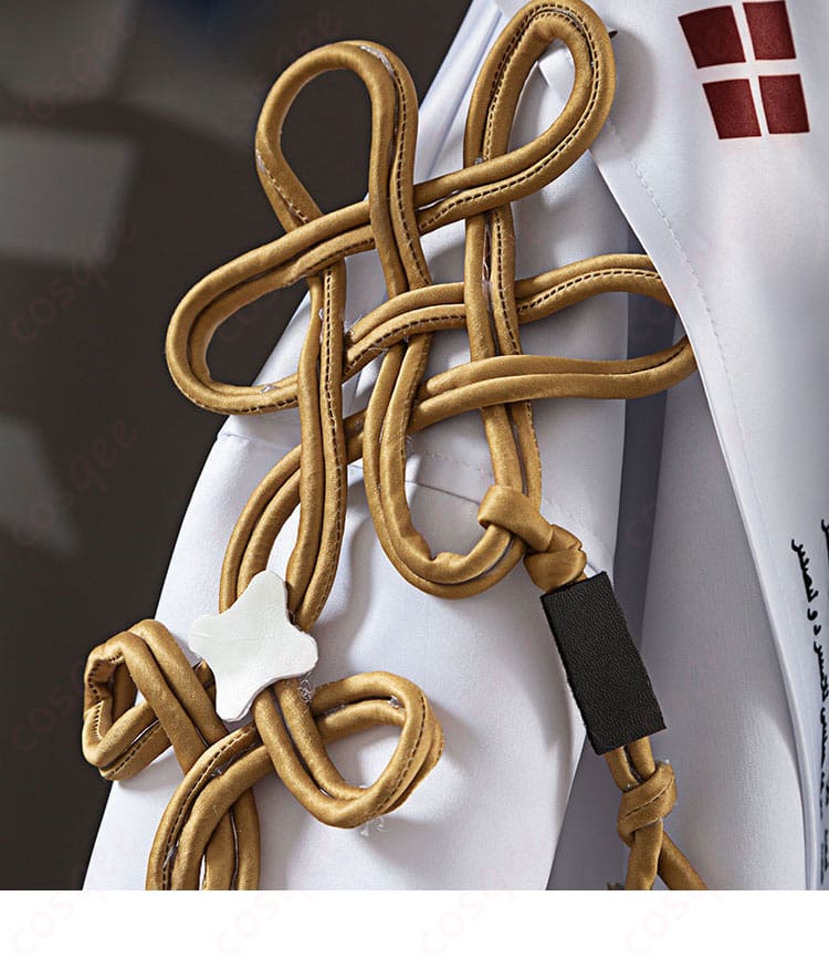 左肩袖の装飾ディテール - シュウ コスプレ衣装 アークナイツ