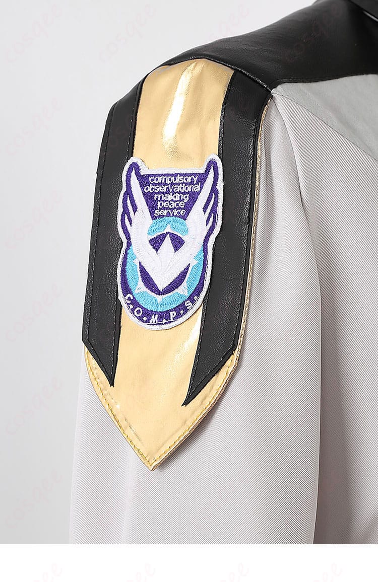 マリュー・ラミアス コスプレ衣装の右肩袖装飾、リアルな再現