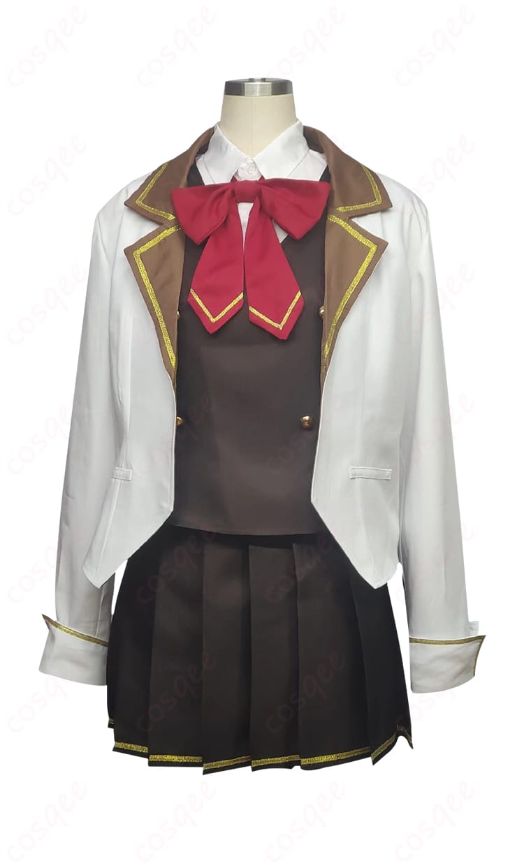 コスプレ衣装の正面画像 - アリサ・ミハイロヴナ・九条の高品質再現、詳細なデザイン