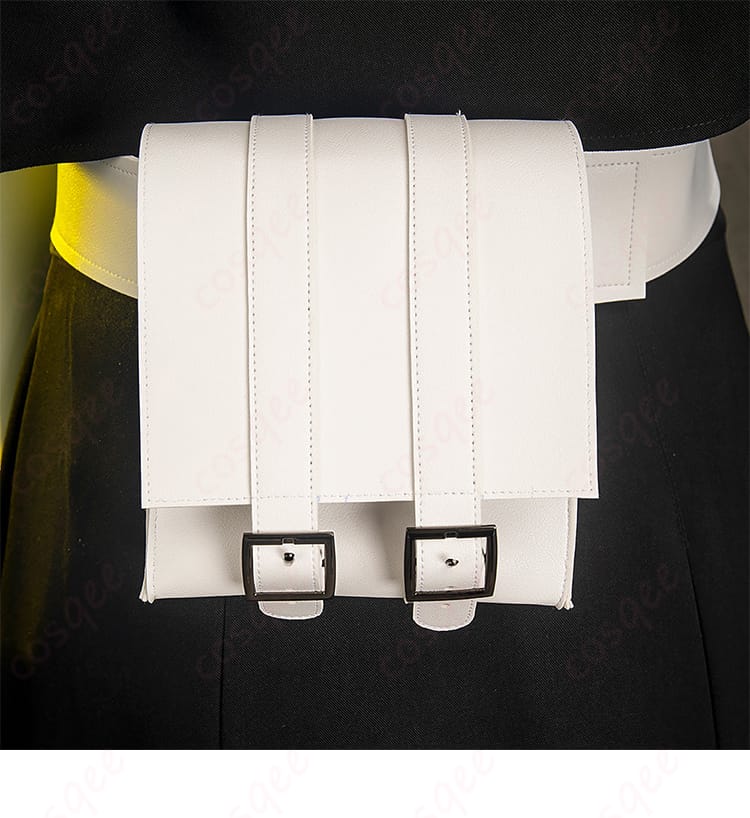 山岸風花 コスプレ衣装 新戦闘服 腰袋のディテール。アクセサリーとしての役割も果たします。