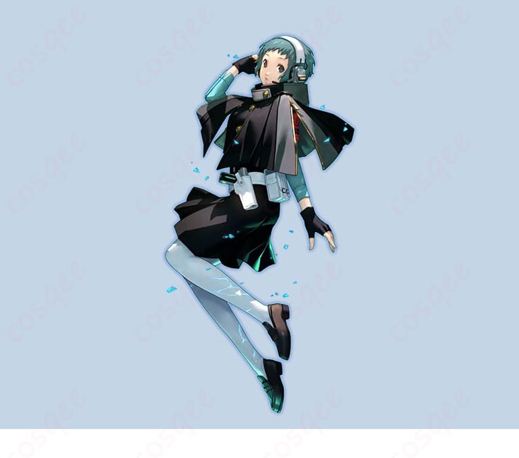 ペルソナ3リロード 山岸風花 コスプレ衣装 役柄人物の全身像。