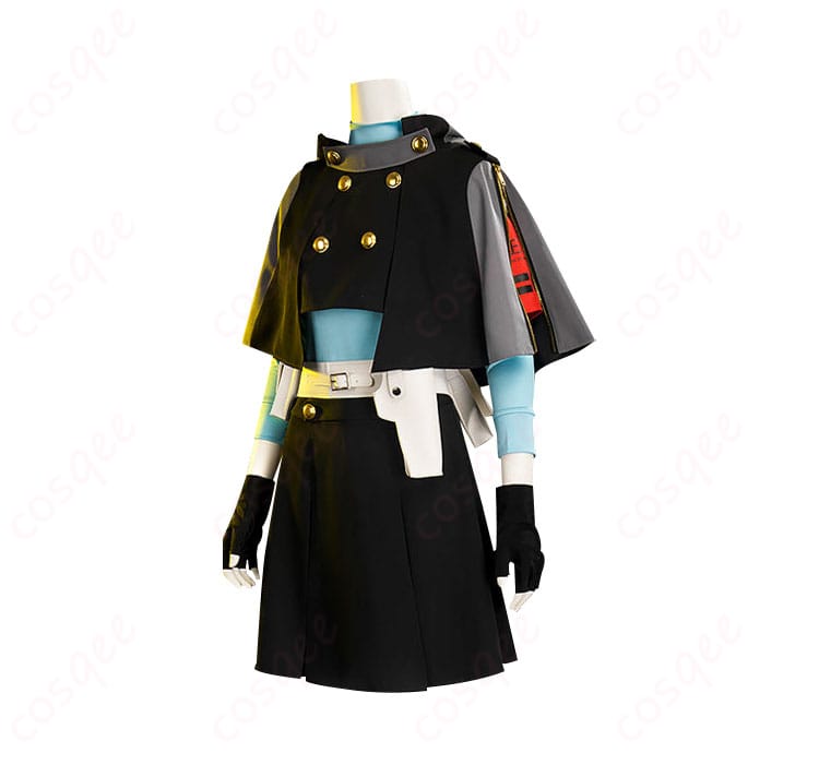 山岸風花 コスプレ衣装 新戦闘服 側面のディテール。衣服のラインが綺麗に表現されています。