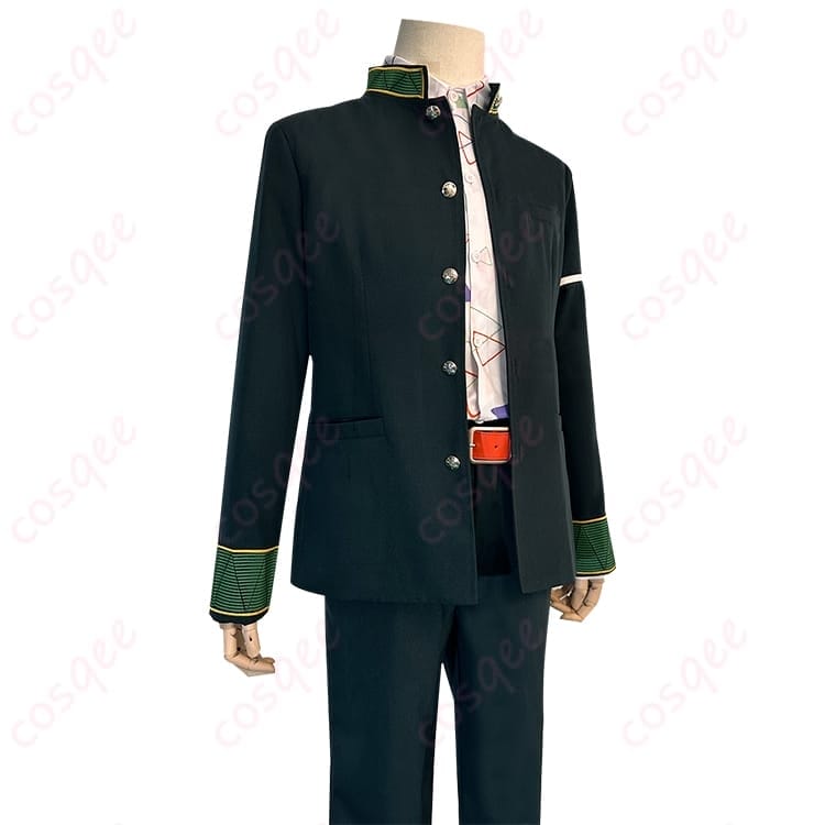 WIND BREAKER 桐生三輝の不良系クールを纏うコスプレ衣装 ロングコートセット - 2枚目の画像