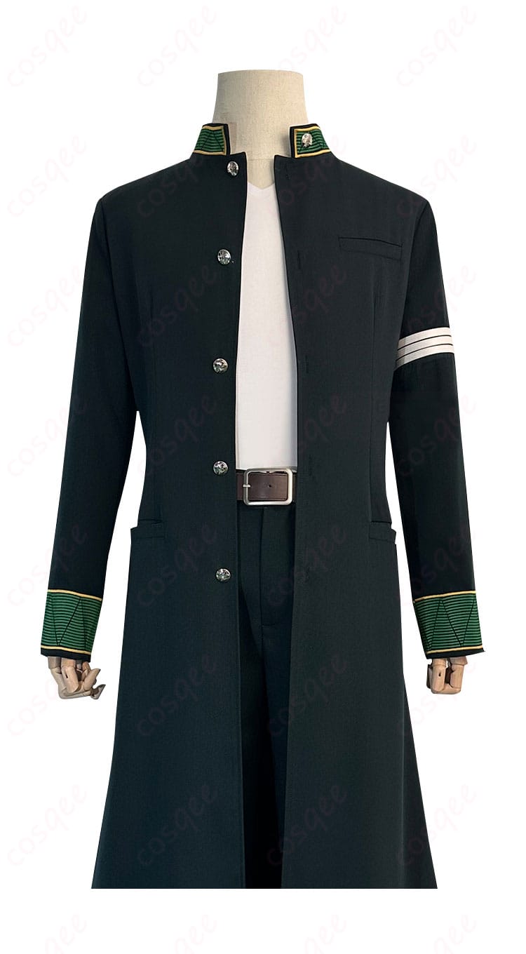 梅宮一 コスプレ衣装の装飾細部。高級感のある刺繍とディテールが光る、WIND BREAKER コスプレ衣装。