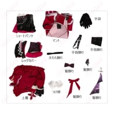 崩壊3rd セリム コスプレ衣装 マント映えのダークエレガントで撮影もイベントも主役に - 5枚目の画像（サムネイル）