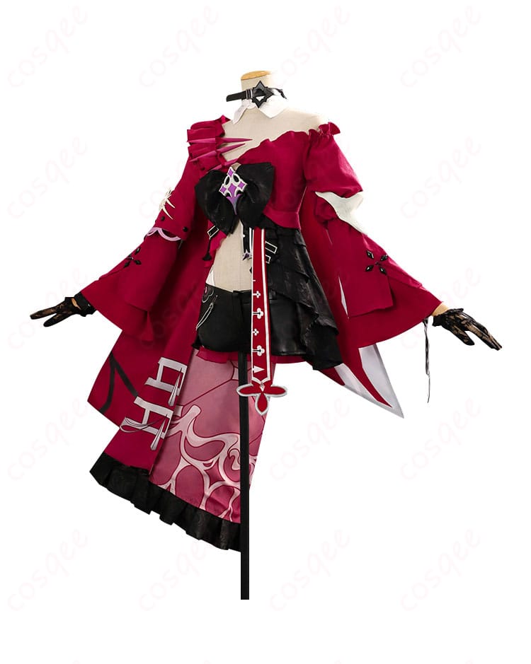 セリム コスプレ衣装 側面画像、詳細な仕上がりと美しいシルエット