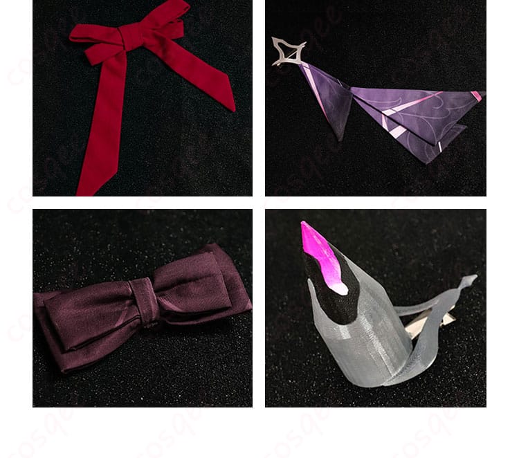 セリム コスプレ衣装 蝶結びとアクセサリーの詳細、デザインの特徴