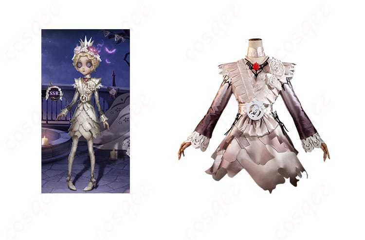 コスプレ衣装の正面とキャラクター(トレイシー・レズニック)との組み合わせ。高い再現度と快適な素材が魅力。